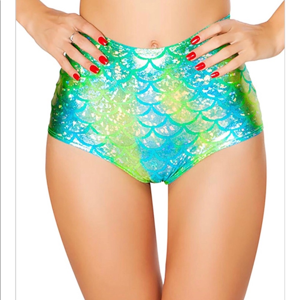 Mermaid Rave Shorts